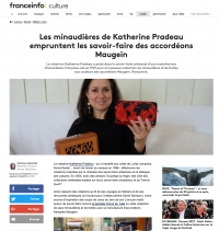 Article de Presse - Catherine Pradeau et les accordéons Maugein - France Info Culture