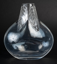 Maison Lalique Vase Modèle &quot;Osumi&quot; crée par Marie Claude Lalique (descendante de René Lalique)