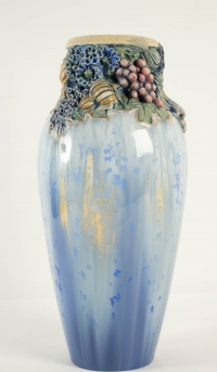 Grand vase en céramique art déco par Joseph Mougin (1876 - 1961 )