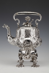 Charles Nicolas ODIOT - Important tea / coffee set in sterling silver