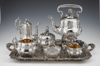 Charles Nicolas ODIOT - Important tea / coffee set in sterling silver