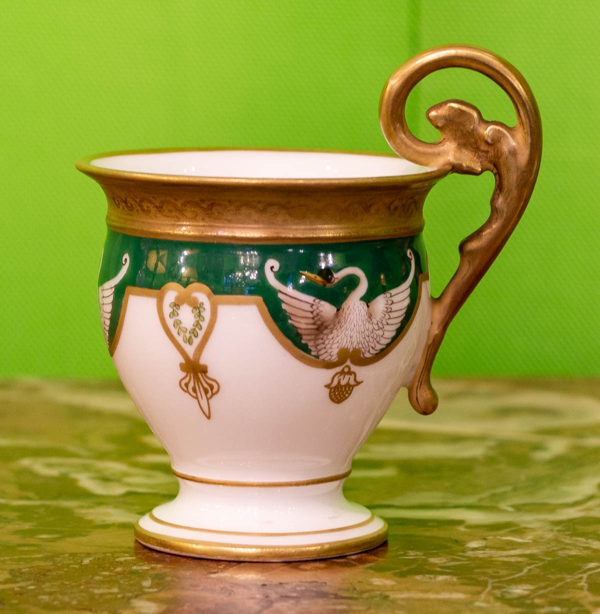 EmpireCostume - Service à thé/café style Empire et porcelaines sur