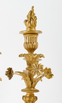 Paire de candélabres de d&#039;époque Napoléon III (1851 - 1870).