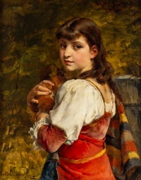 Huile sur toile , XIXème siècle, Napoléon III