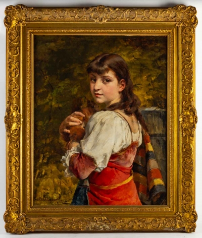 Huile sur toile , XIXème siècle, Napoléon III||||||||