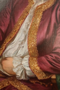 Paire de Portraits du XVIII ème siècle de Catherine II de Russie