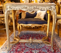 Table de salon en bois doré, Début XIXème siècle
