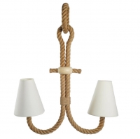 1950s Audoux and Minet Marine Anchor Rope Chandlier