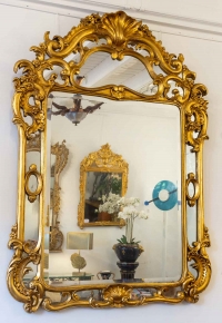 Grand miroir XIXème siècle