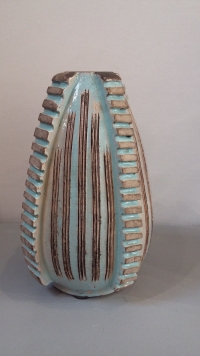 Vase ovoïde en céramique art déco, par Jean Besnard (1889 -1958)