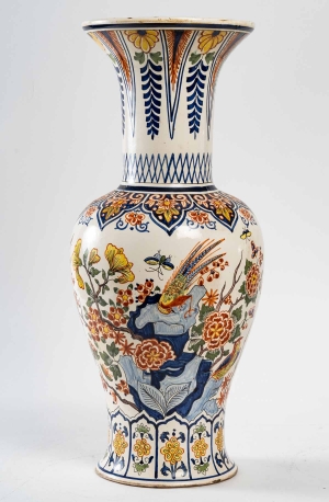 Vase Delft polychrome|||||||||||