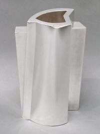 Orfèvre Garrido - Vase Constructiviste En Argent - Circa 2004
