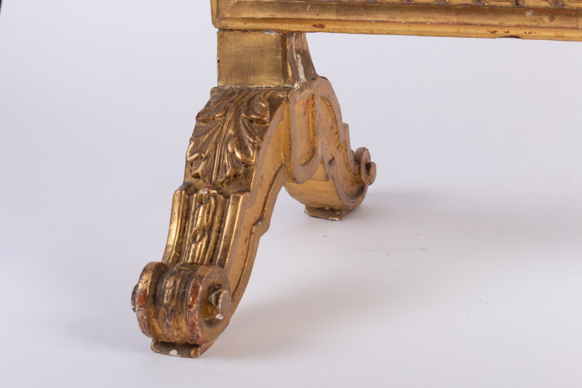 Ecran de cheminée en bois doré d'époque Régence - XVIIIe siècle - N.41770