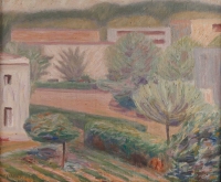 serge-charchoune 1888-1975 Le Jardin