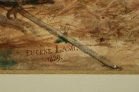 Eugène-Louis Lami (1800-1890 ) - Cheval du Duc de Nemours