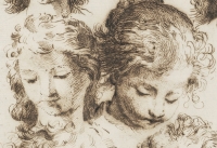 Etude de têtes – Giovanni Luigi Valesio (1583 – 1633)