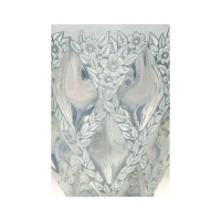 René Lalique: “Rampillon” vase in opalescent glass