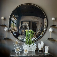 Miroir Sorcière, Grande Taille, Miroir et Métal, XXIème Siècle.