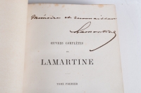 Livres Oeuvres complètes de Lamartine (1860)