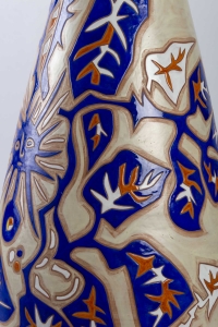 Grand vase balustre en céramique par Jean Lurçat (1892 - 1966)