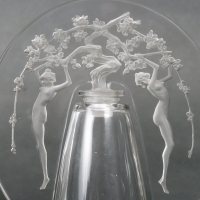 Flacon Tiare &quot;Leurs Âmes&quot; verre blanc de René LALIQUE pour D&#039;Orsay