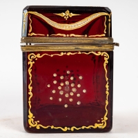 Boîte en Crystal de Bohême, XIXème siècle
