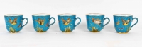 5 tasses à oiseaux Pickenhammer (1876-1887)
