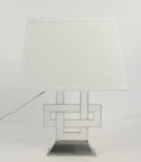 René Lalique Paire de Lampes &quot;entrelacs&quot;