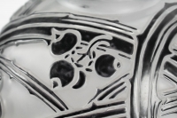 René Lalique Vase &quot;Baies&quot; Emaillé Noir