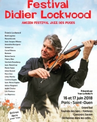 Festival Didier Lockwood 2018 - Marché aux Puces de Saint-Ouen - Marché Biron