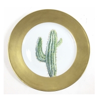 H.Mc Connico, Daum &amp; Limoge : Porcelain Cactus Service 30 pieces