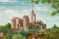 Le château de Bonaguil par J. V. Canel, 1961