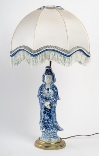 A China Porcelain Lamp.