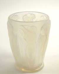 René Lalique Opalescent &quot;Danaides&quot; Vase