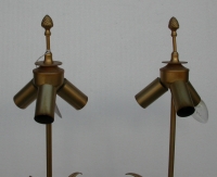 1970′ Paire de Lampes Style Maison Charles