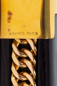 Loupe de chez Hermès en métal doré