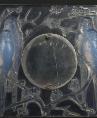 Rene Lalique Cadre &quot;4 perruches &quot; opalescent
