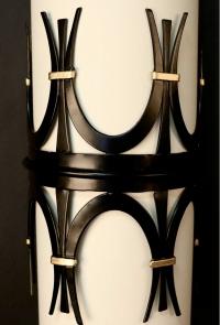 Large Pair of 1960s Sconces from a Parisian Brasserie