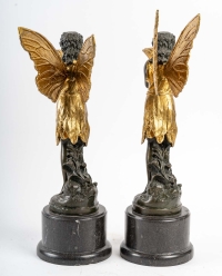 Paire de bronzes, début XXème siècle