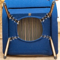 Paire de fauteuils, XXème siècle