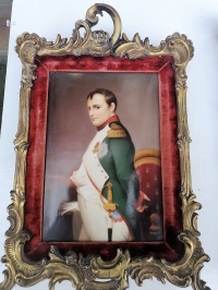 Plaque En Porcelaine Portrait De Napoléon