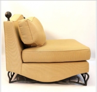 Paire de fauteuils marquise des années 1970 de Maurice Garnier