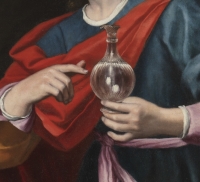 Saint-François et l’Ange – Lorenzo Lippi (1606 – 1665)