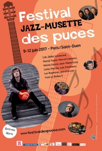 Festival Jazz Musette des Puces 2017 Parraîné par Didier LOCKWOOD