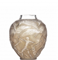 René Lalique : Vase &quot;Archers&quot;