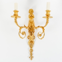 Suite of four Louis XVI style wall-lights.