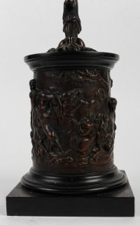 Mercure Volant d’après Giambologna - Bronze du XIXème siècle à patine brune