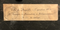 Henri Liénard de SAINT-DELIS L’entrée du port de Honfleur Huile sur panneau signée Certificat