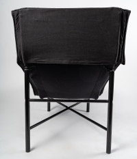 Chaise longue en cuire, XXème siècle