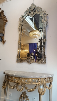 Miroir Vénitien d&#039;époque 19ème